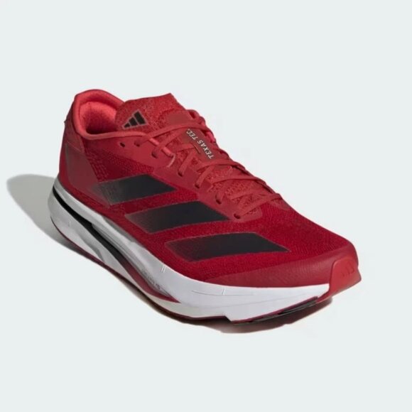 adidas Texas Tech Adizero SL2 Unisex 11m/12w Running Shoes Power Red JQ0243 NEW